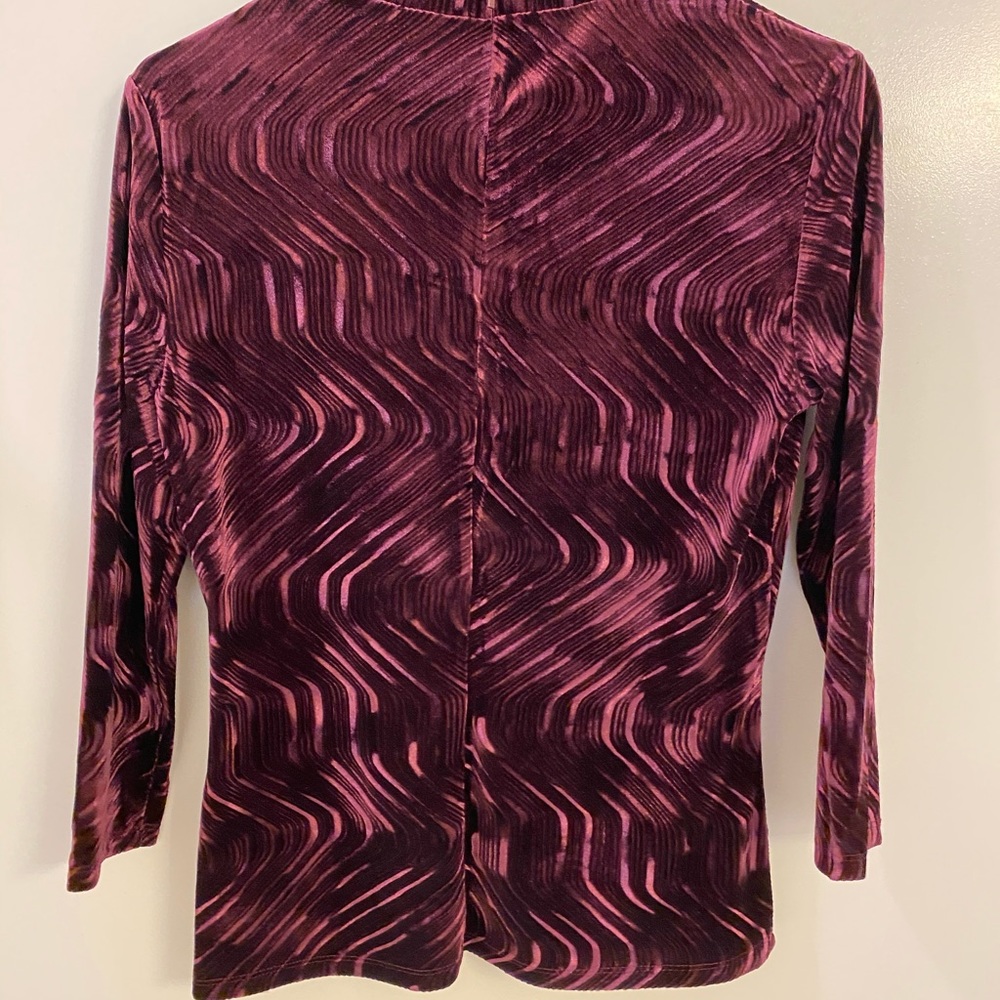 Armani Exchange Velvet Top